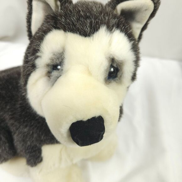 Dakin Applause Lou Rankin Friends Realistic Siberian Husky Plush Animal - Picture 8 of 10